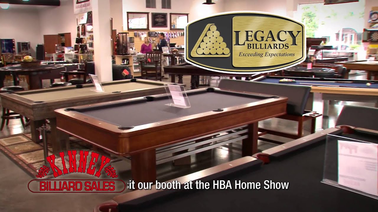 Kinney Billiards Floor Model Sale January 2015