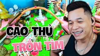 (MECCHA CHAMELEON #2) Khám phá map trốn tìm mới cực lú và chật vật trước tổ đội thợ vẽ chuyên nghiệp