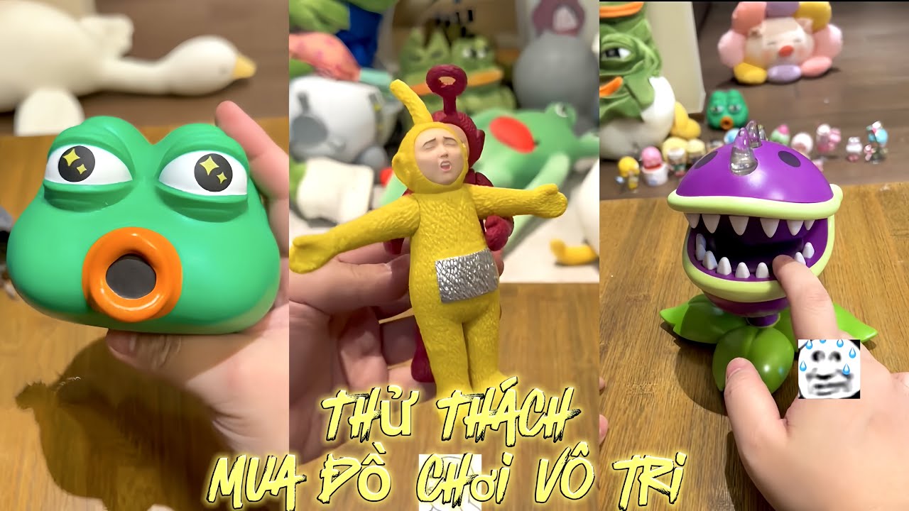Tổng Hợp Thử Thách Mua Đồ Chơi Vô Tri Tập 3 | Mới Nhất Siêu Vui Nhộn (Quỳnh Vịt)