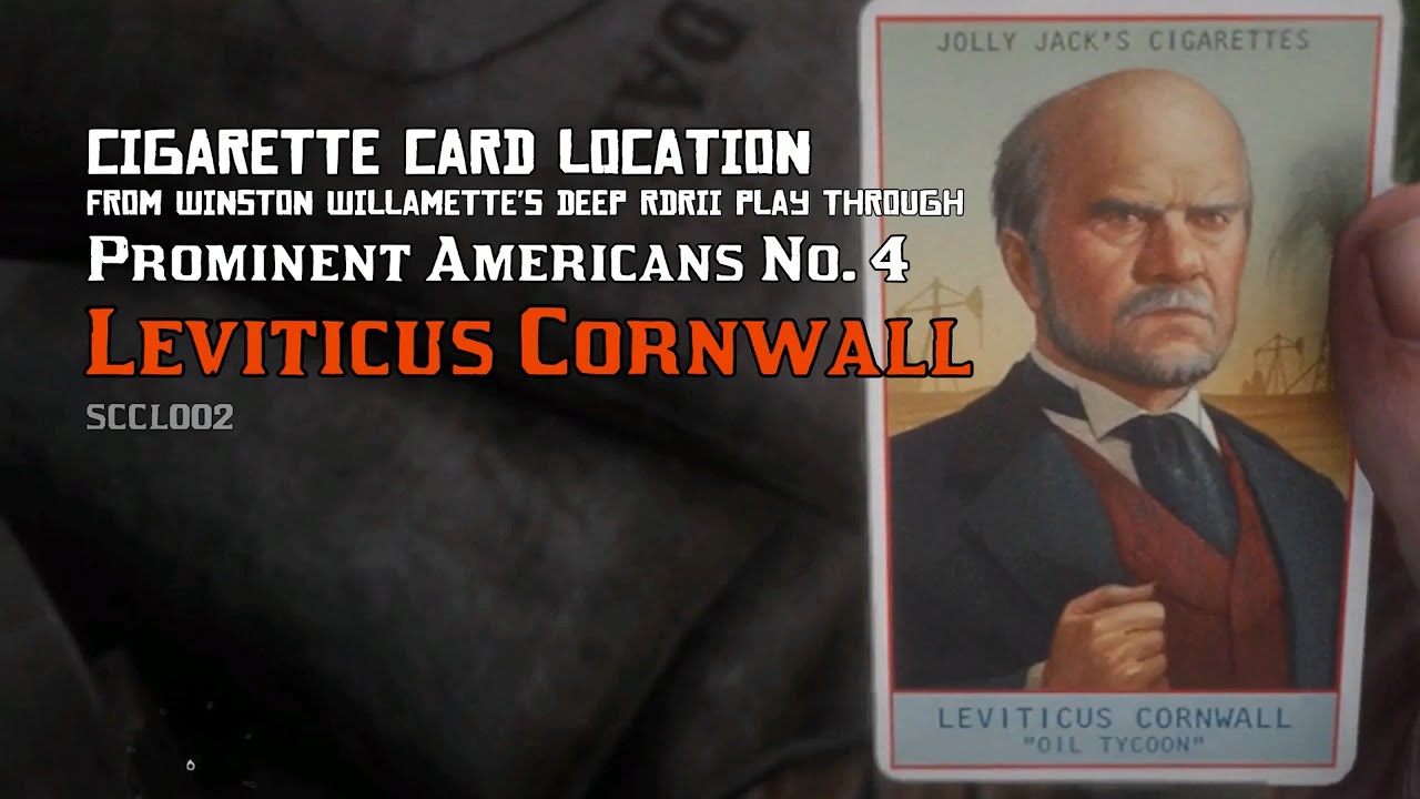 leviticus cornwall cigarette card Prominent Americans 4: Leviticus Cornwall