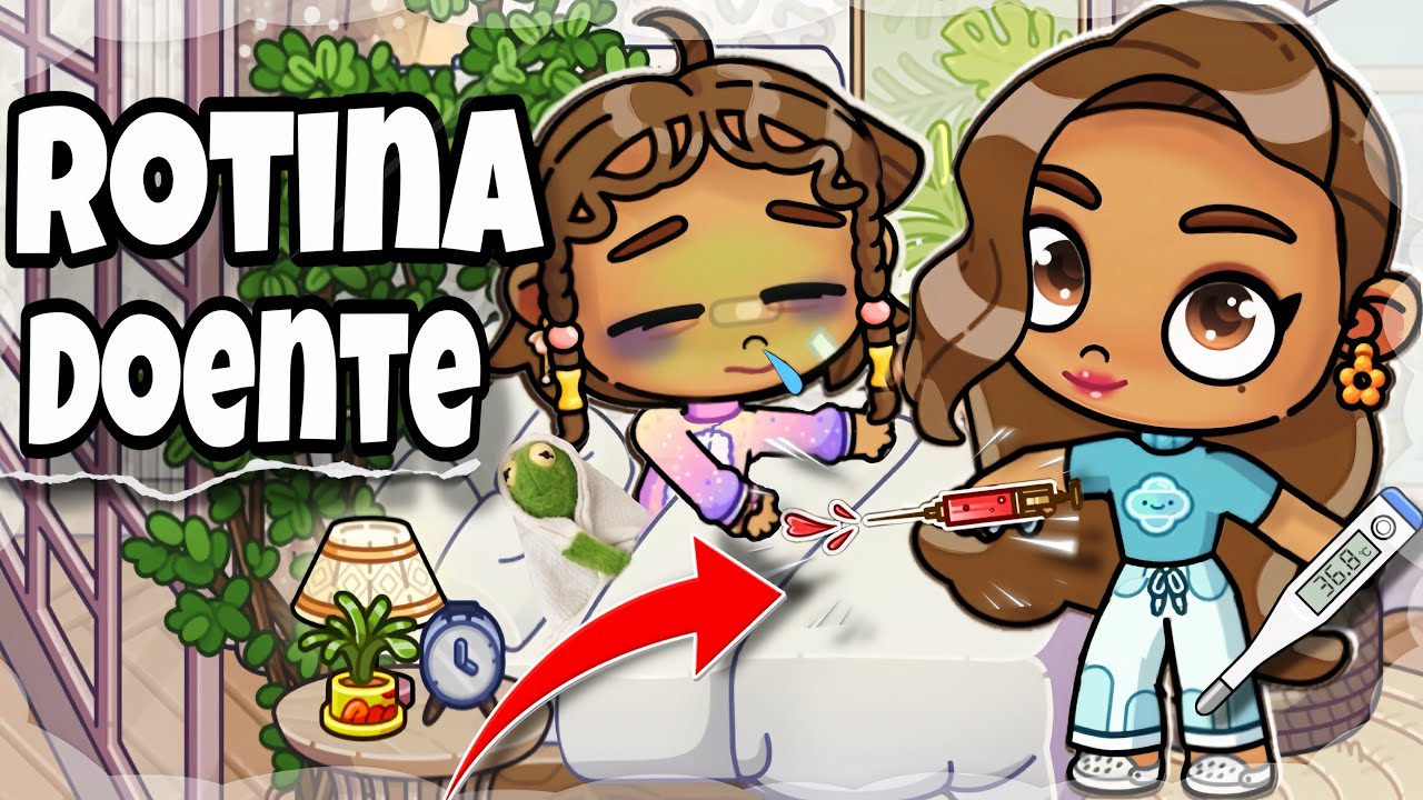 😱ROTINA: O DIA EM QUE A ANA MENTIU QUE ESTAVA DOENTE NO AVATAR WORLD 🤧| ROTINAS E HISTÓRIAS PAZU 💜✨