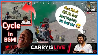 CarryMinati Play BGMI First Time after Unban | Carryminati Fun with Teammates ?