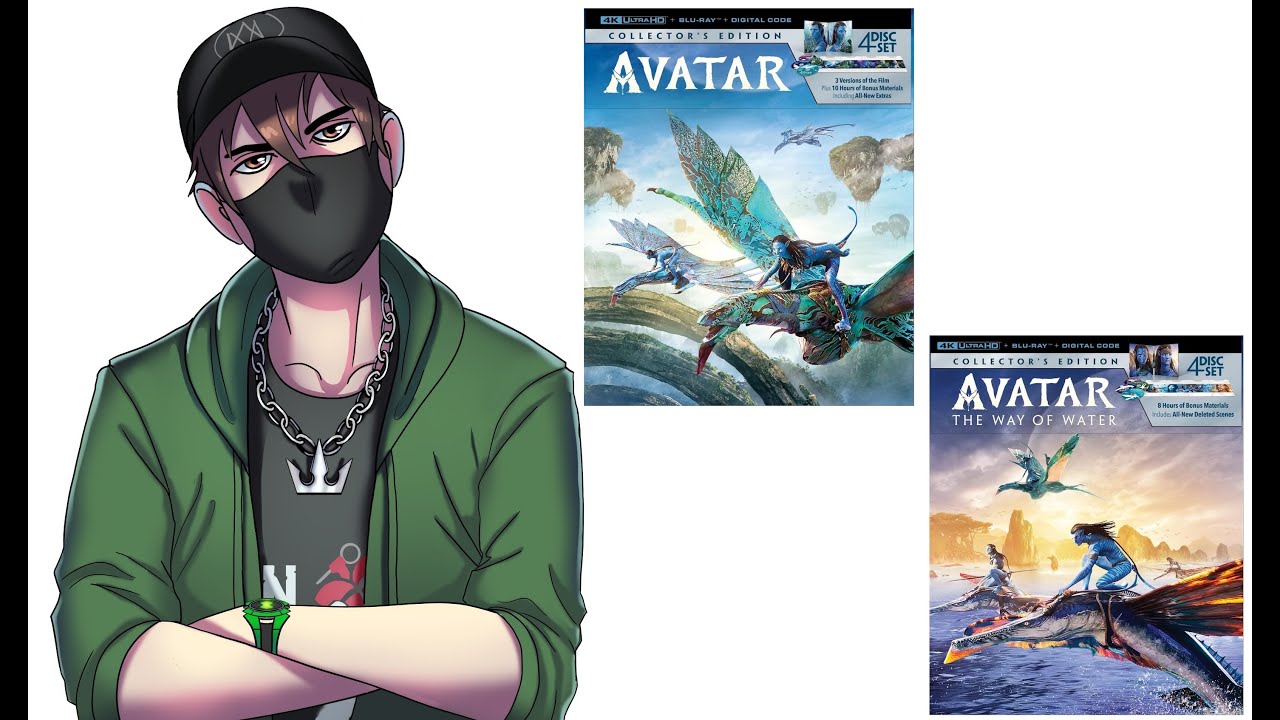 Avatar & Avatar: The Way of Water Collector's Editions 4K/Blu-Ray