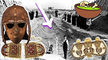 The REMARKABLE Saxon Ship Burial at Sutton Hoo