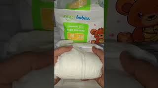 inspi babies baby diapers  || Mura pero super dry || honest review || #inspi  #marlenegabriel