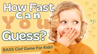 The Bass Clef Notes Game — Kids Music Quiz level 1! screenshot 5