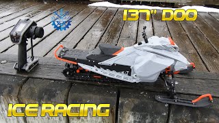 Ice Racing Adventure  Skidoo G4 137'' Rc Snowmobile 1:5