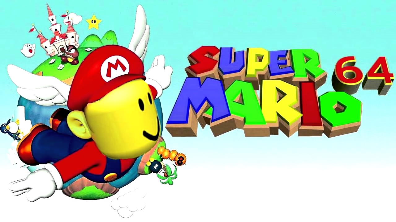 Super Mario 64 Roblox edition!!! 