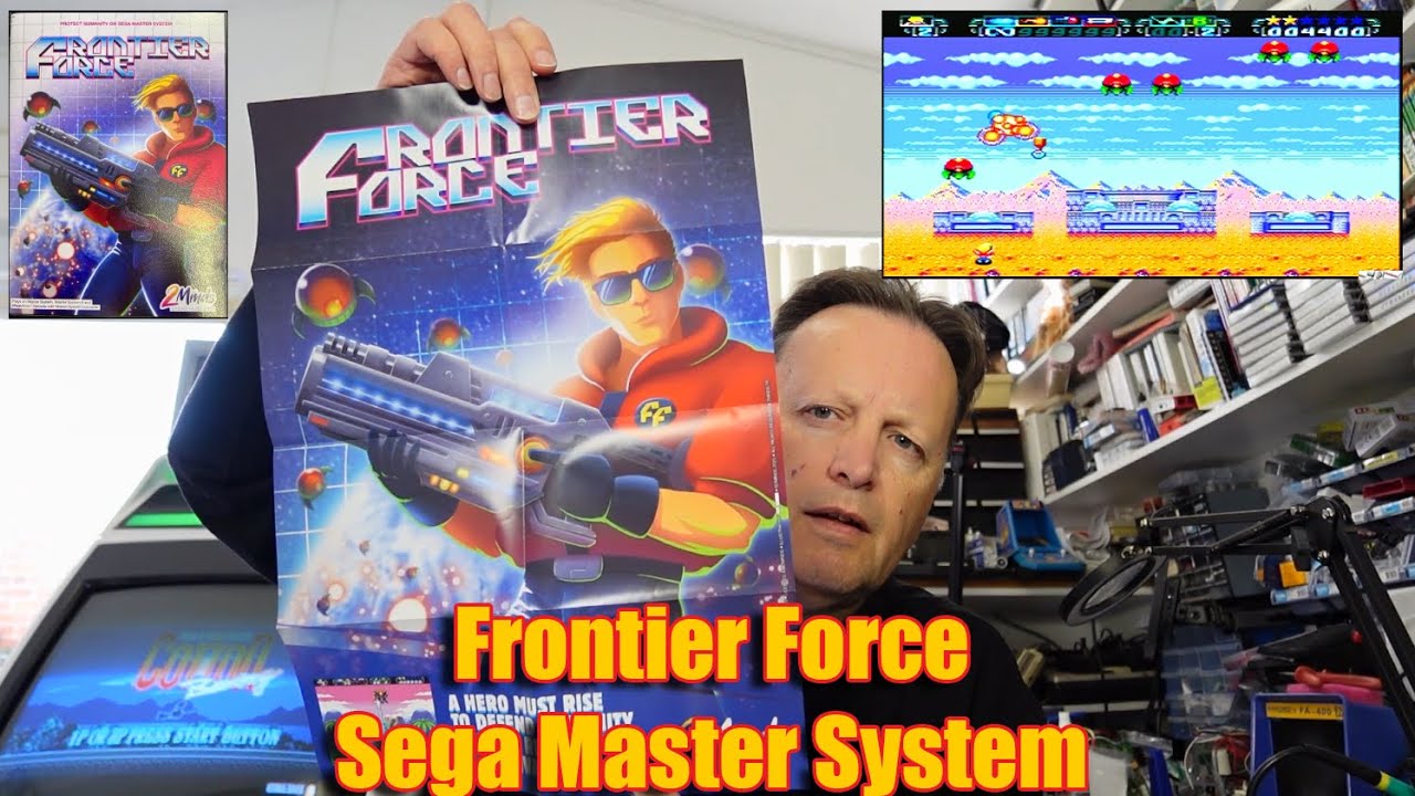 Frontier Force (Sega Master System) — новая самодельная игра!