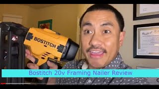 Review of cordless Bostitch nailgun, don't buy until you watch this video