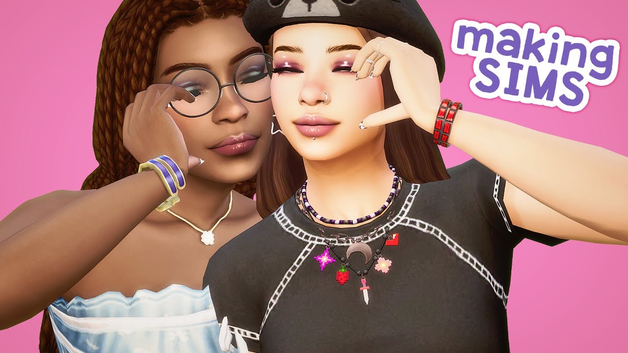 making cute sims for my sim save! 🎀  sims 4 stream