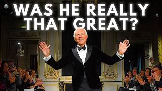 We've Been Wrong About Giorgio Armani
