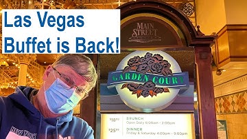 Brunch at GARDEN COURT BUFFET at Main Street Station Casino - REVIEW! Downtown Las Vegas