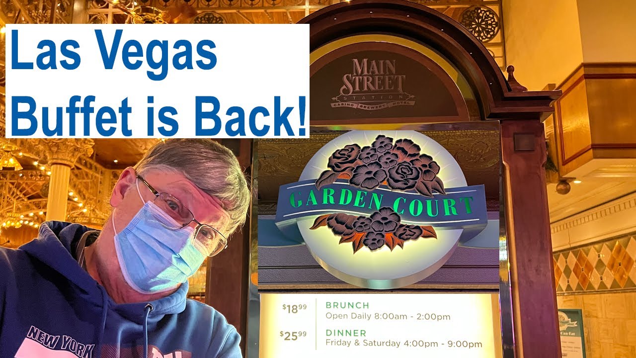 Brunch at GARDEN COURT BUFFET at Main Street Station Casino - REVIEW! Downtown Las Vegas