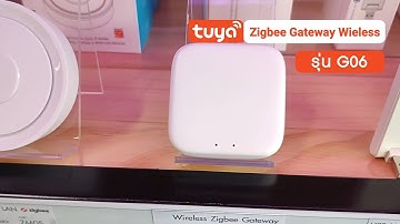 Tuya Zigbee Gateway Wireless รุ่น G06 เชื่อมต่อผ่านมือถือ App SmartLife