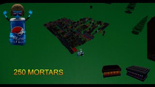 Lighting 250 Mortars In Fireworks Playground!