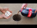 Experiment: Coca-Cola and Mentos Underground
