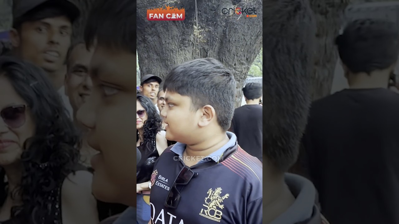 "We troll CSK, not Dhoni" | RCB fan has earned respect | Cricket.com FanCams 