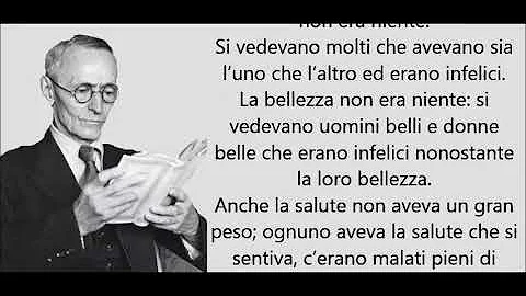 SULL'AMORE - di Hermann Hesse - (voce: Carmelo Fio...