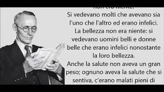SULL AMORE di Hermann Hesse voce Carmelo Fiore La voce Del Cuore