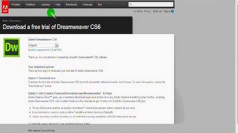 Diseño de paginas Web en Dreamweaver Vídeo 1 Parte 1
