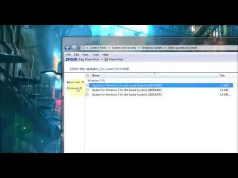How to change Windows Update settings in Windows 7