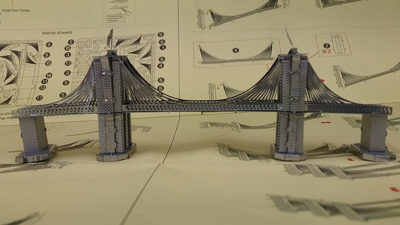 How To Build Brooklyn Bridge Model