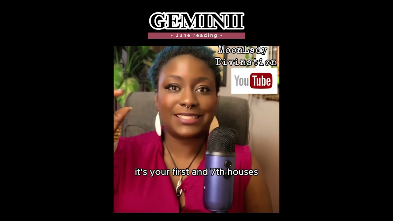 ♊️ GEMINI - June psychic reading: astrology + tarot ✨MoonLady Divination 