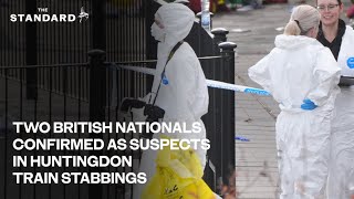 Two British nationals confirmed as suspects in Huntingdon train stabbings