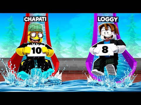 CHAPATI NE MARA EPIC STUNT ON WATER SLIDE