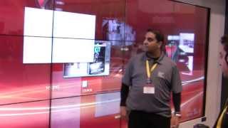 Baanto ShadowSense on Canadian Tire LCD Wall