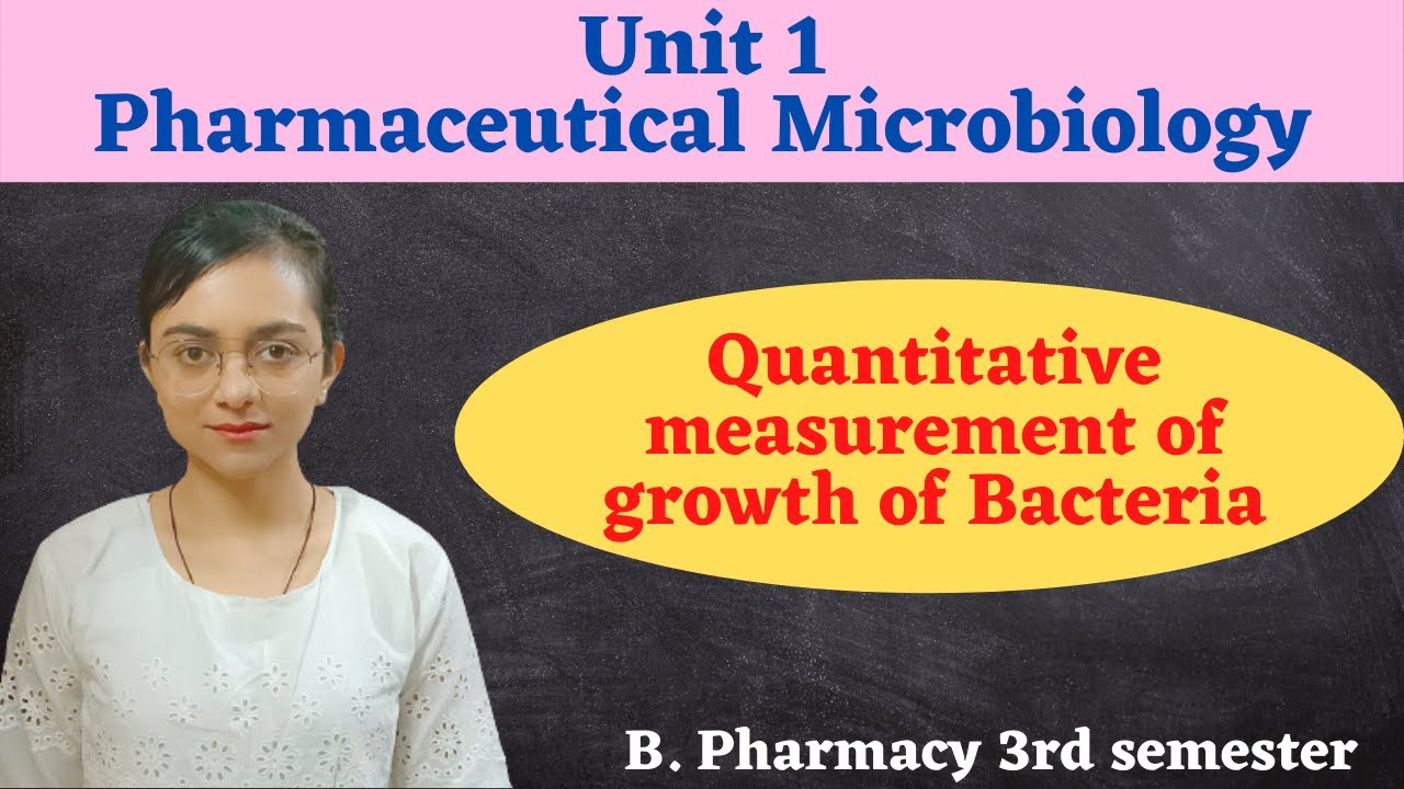 Quantitative measurement of Bacterial growth- Total and viable count | Microbiology | 3rd sem notes