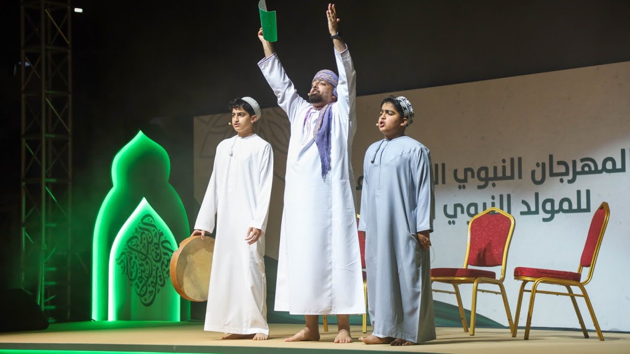 مشهد مسرحي | أ. عدنان مصطفى وعبدالله المهدي وبهاء الدين اللواتي | المهرجان النبوي الخامس عشر | ٢٠٢٦م