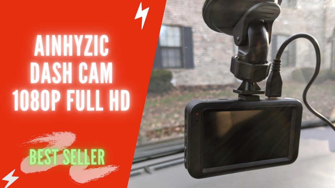 Ainhyzic Dash Cam 1080P Full HD Review, Test 2021 Ainhyzic Dash