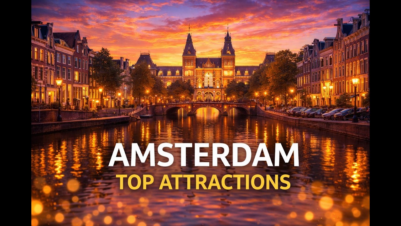 Amsterdam Top Attractions: 8 Must-See Sights in Under 5 Minutes