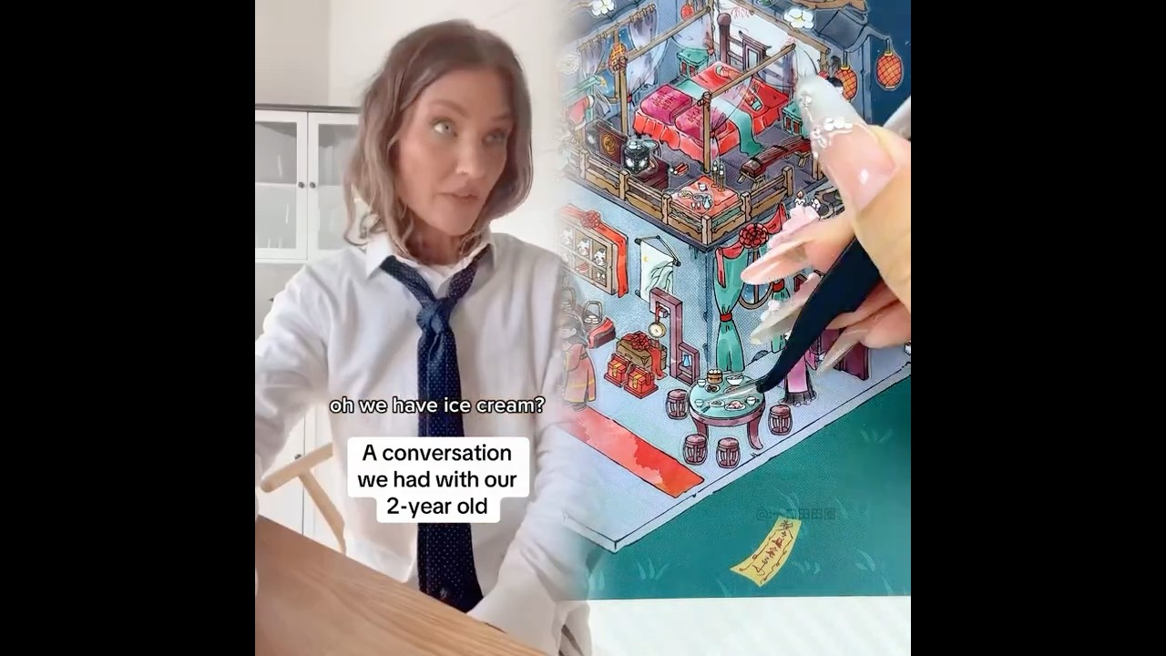 Разговор, который мы провели с нашим двухлетним ребенком 