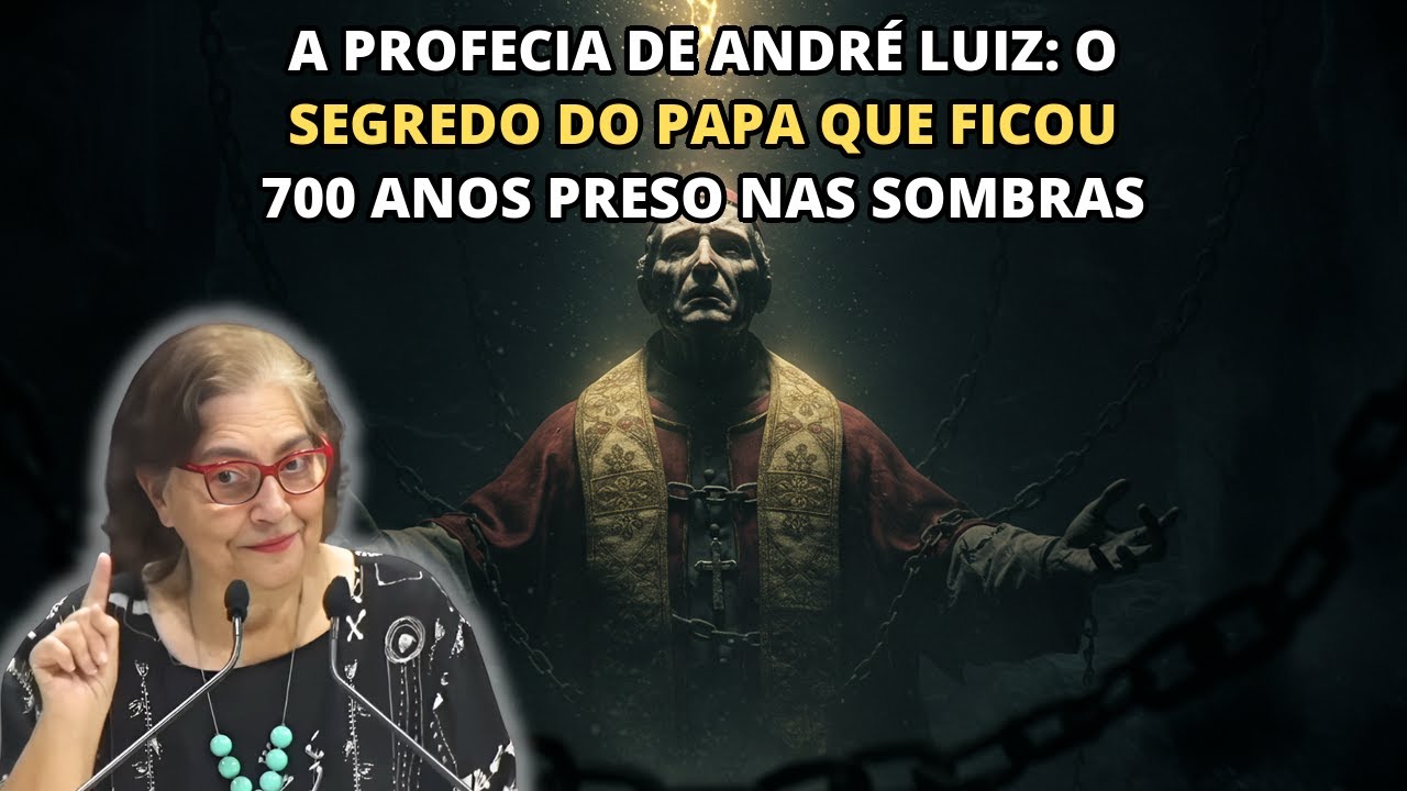 André Luiz: O Segredo do Papa que Ficou 700 Anos Preso nas Sombras.