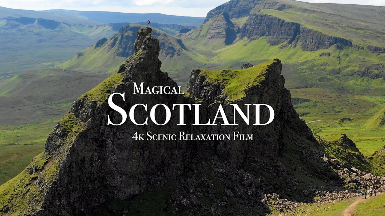 Magical Scotland - 4K Scenic Relaxation Film with Calming Music
