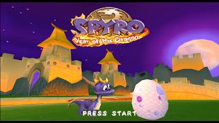 Spyro: Year of the Dragon (PS1) Part 1 - Sunrise Springs Homeworld!