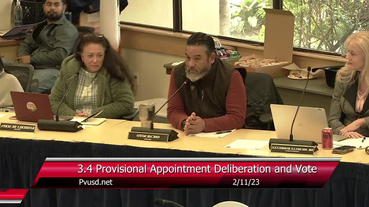 PVUSD Special Board Meeting 2/11/2023