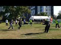 熊本白川公園でストリートハンドボール