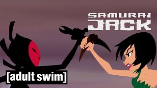 Samurai Jack | Ashi vs. Her Mother | Adult Swim UK 🇬🇧