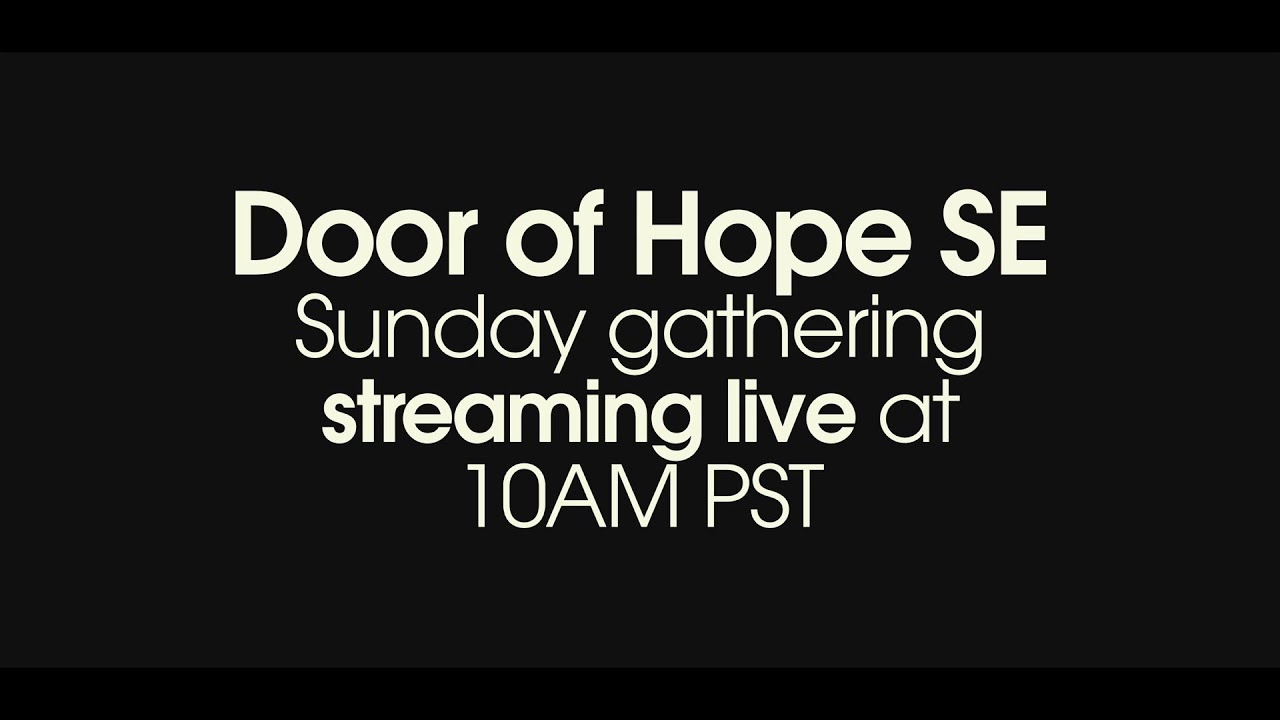 Full Sunday Livestream