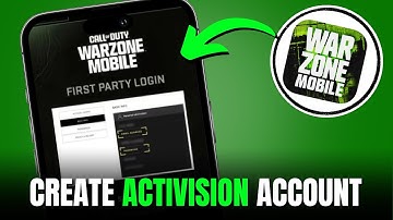 How to create activision account for cod warzone mobile