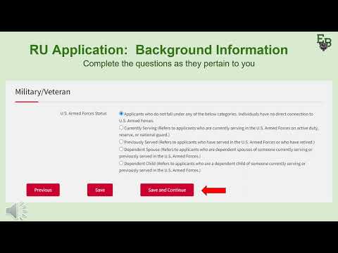 Rutgers Applicant Portal