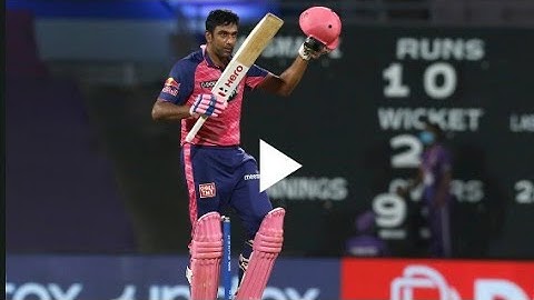 R ASHWIN SCORES 5O(38) BATTING AT NO.3 2023 #tataipl2023