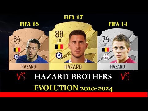 Eden Hazard VS Thorgan Hazard VS Kylian Hazard! FIFA EVOLUTION! | FIFA 10 - EA FC 24