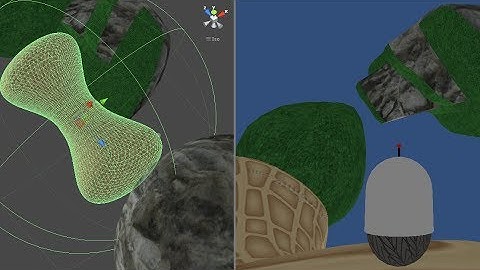 Linear, spherical, and mesh-based gravity in Unity3D