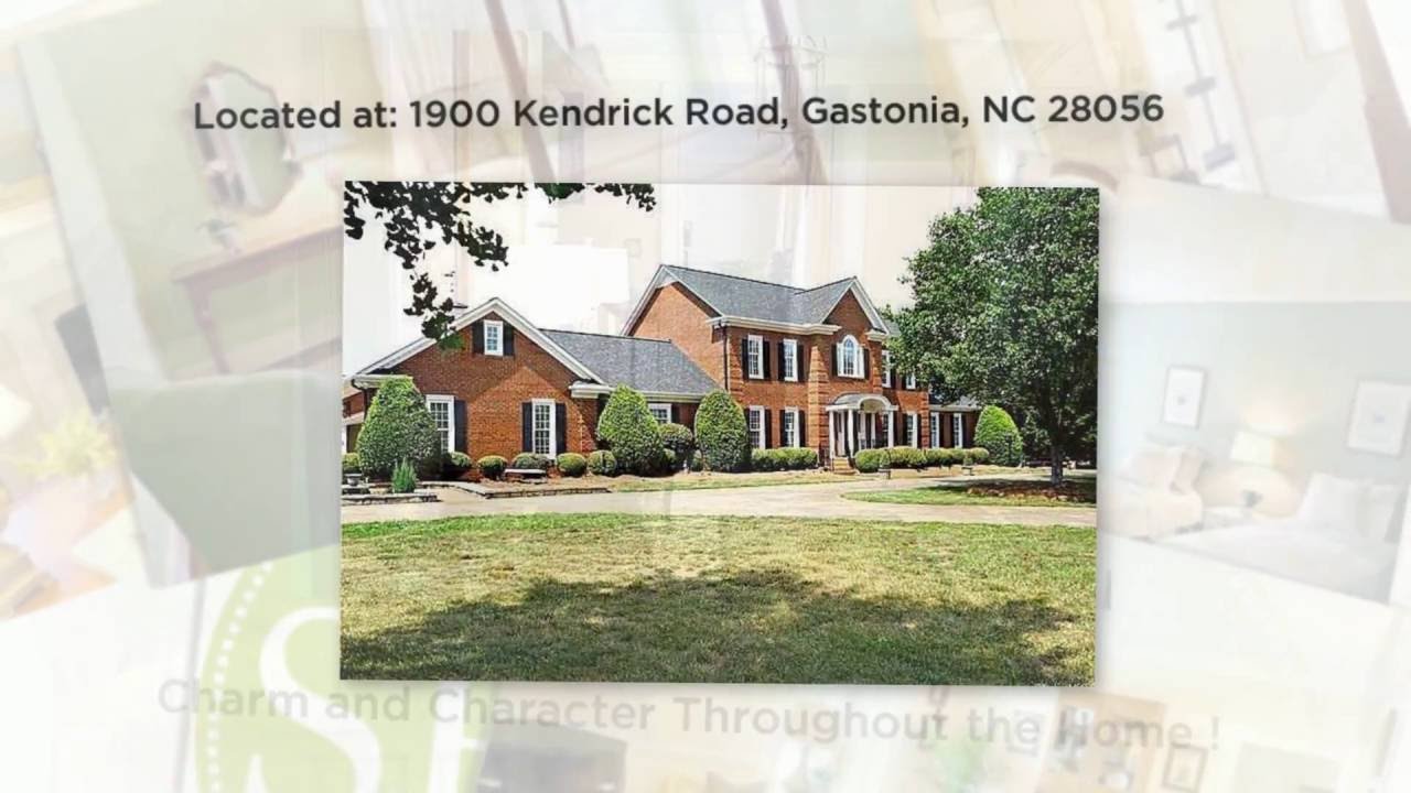 Home for Sale 1900 Kendrick Road, Gastonia, NC 28056 YouTube
