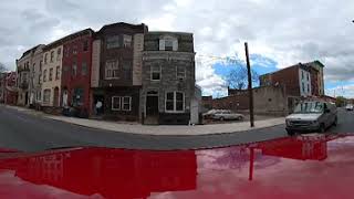 Driving Through Downtown Reading PA in 360 Explore the Heart of the City